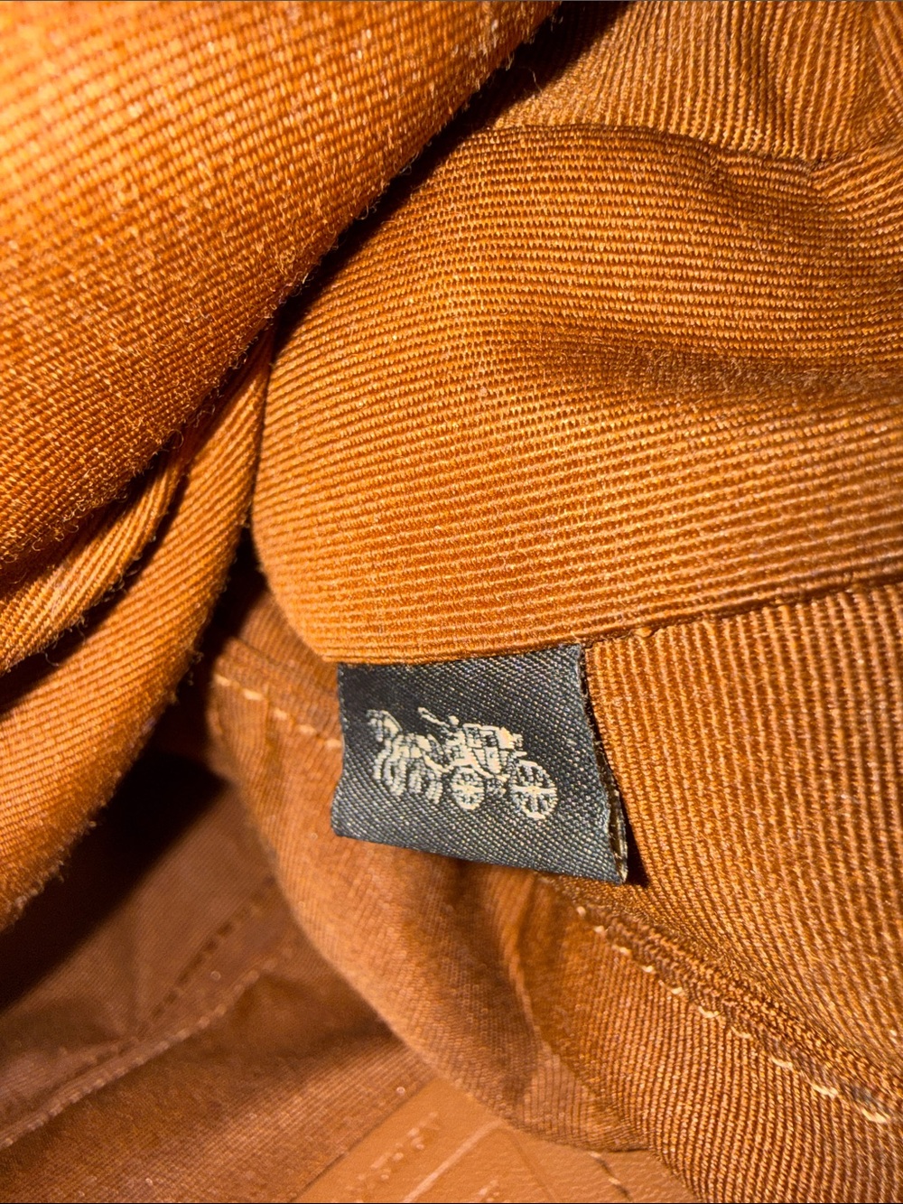 COACH C6817 Jes Baguette In Signature Canvas With Coach Radial Rainbow Khaki - Picture 12 of 12